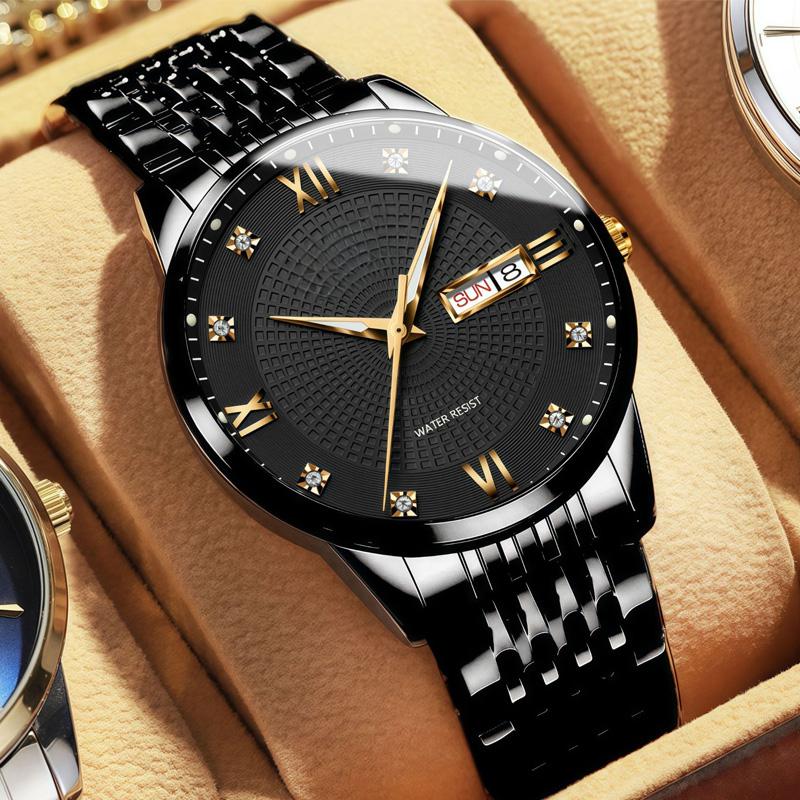 ⏳ Year-end premium sale: 50% off 💥 Men's watches, stainless steel, waterproof, business type