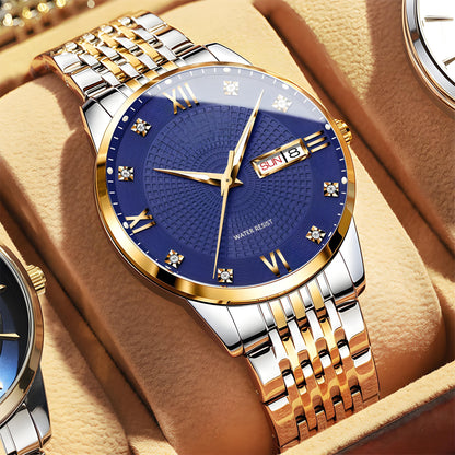 ⏳ Year-end premium sale: 50% off 💥 Men's watches, stainless steel, waterproof, business type