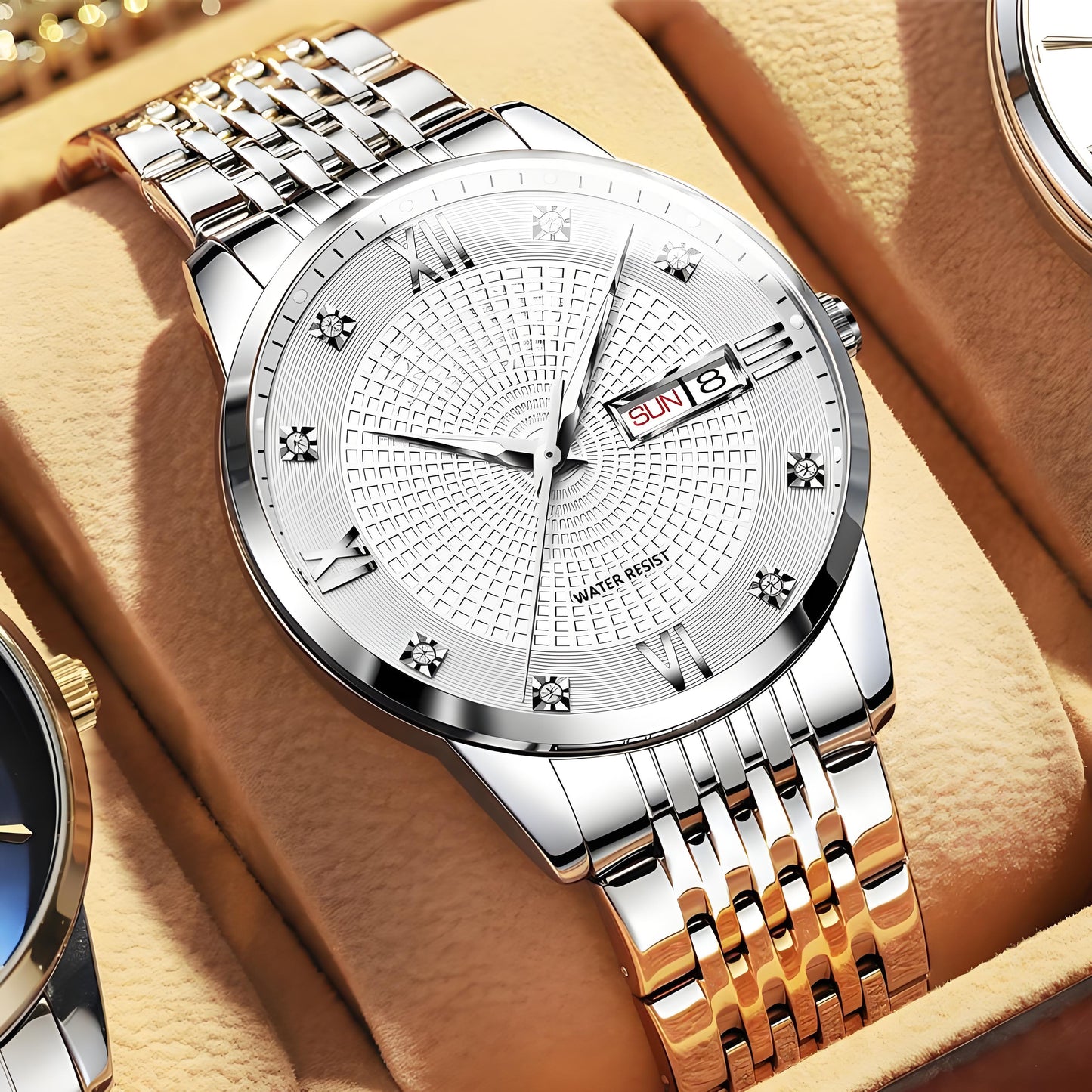 ⏳ Year-end premium sale: 50% off 💥 Men's watches, stainless steel, waterproof, business type