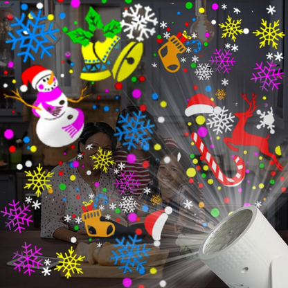 ⏰ special Christmas offer! 🎁✨ USB LED projector with Christmas patterns