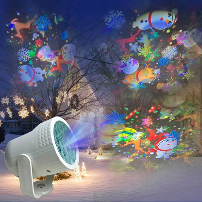 ⏰ special Christmas offer! 🎁✨ USB LED projector with Christmas patterns