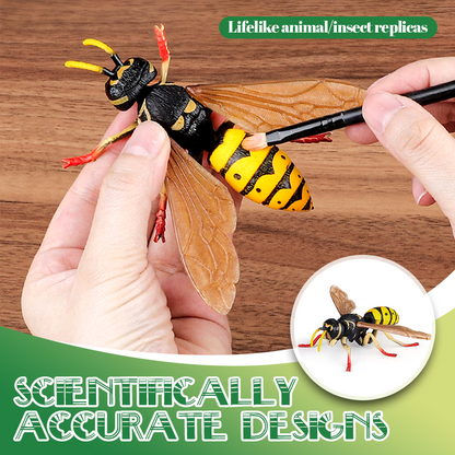 🐞Toys for children with animals and insects to be mounted