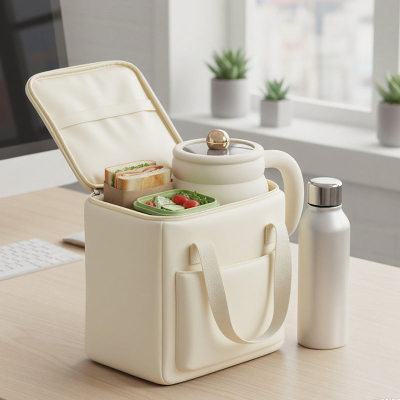 ⏰Multifunctional portable electric cooking mug