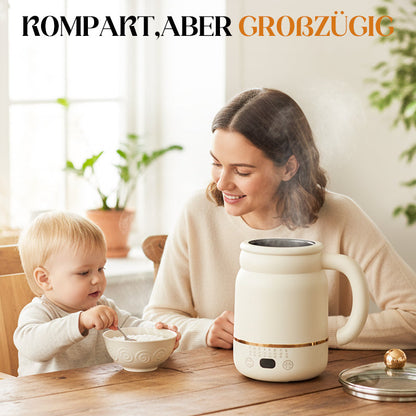 ⏰Multifunctional portable electric cooking mug