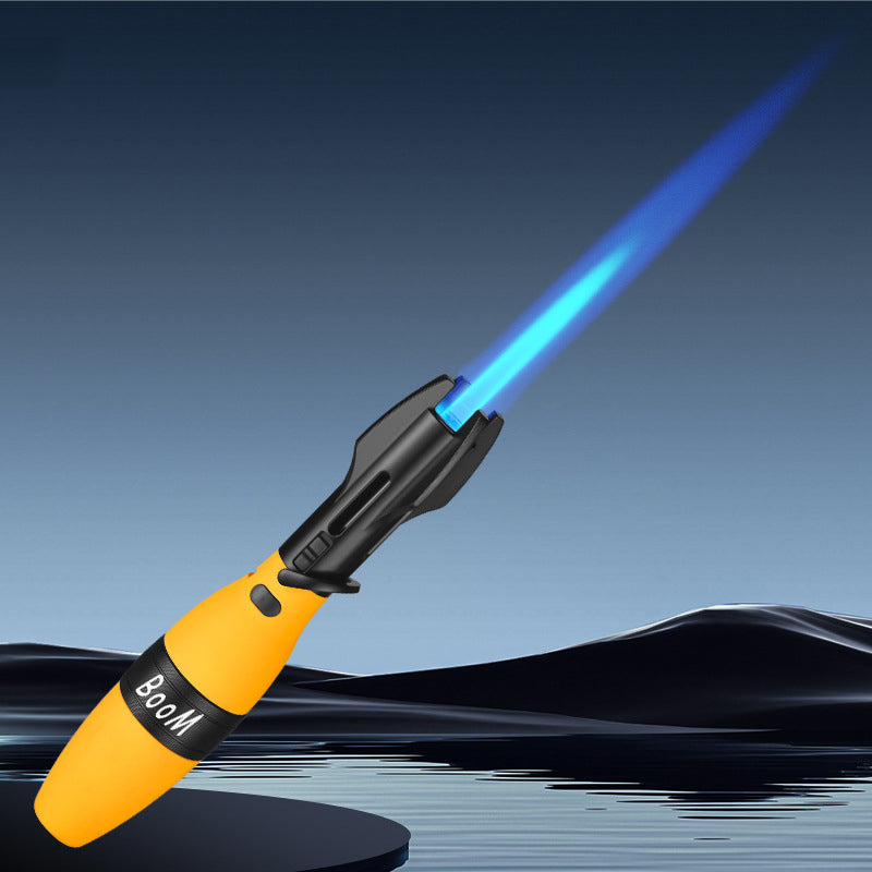 🚀 Creative Rocket Fidget Lighter - Windproof Flame Meets Fidget Fun!🎁