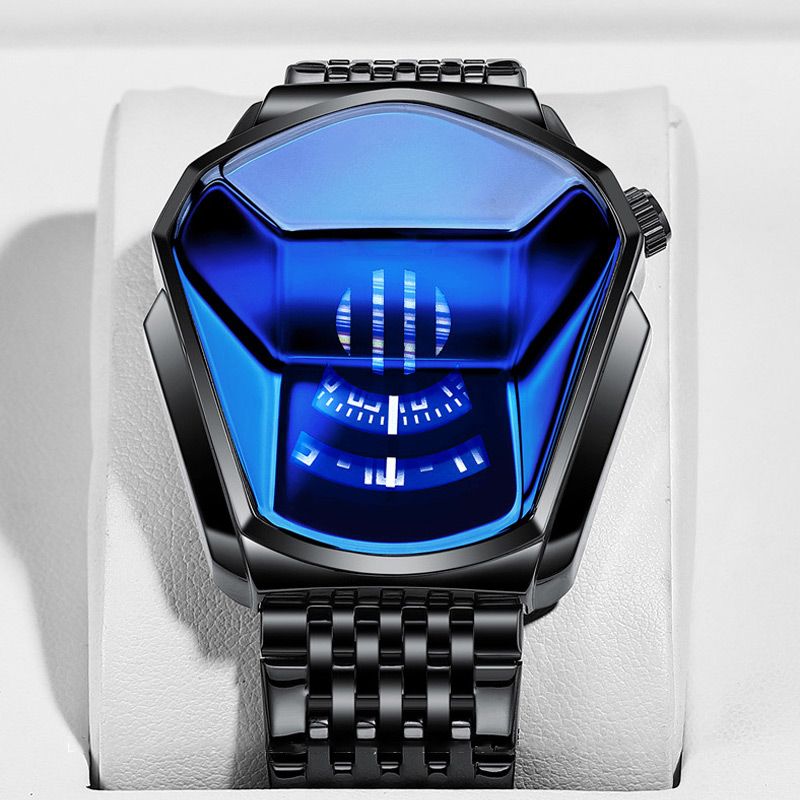 Luxury Mens Racing Sport Rhombus Watch