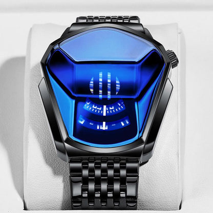 Luxury Mens Racing Sport Rhombus Watch