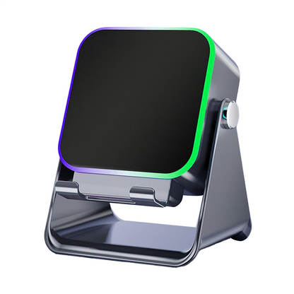 📱Christmas sale 50% off🎶5-in-1 Wireless Induction Bluetooth Speaker with Adjustable Phone Stand