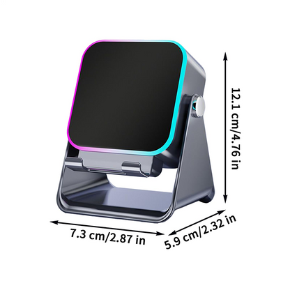 📱Christmas sale 50% off🎶5-in-1 Wireless Induction Bluetooth Speaker with Adjustable Phone Stand