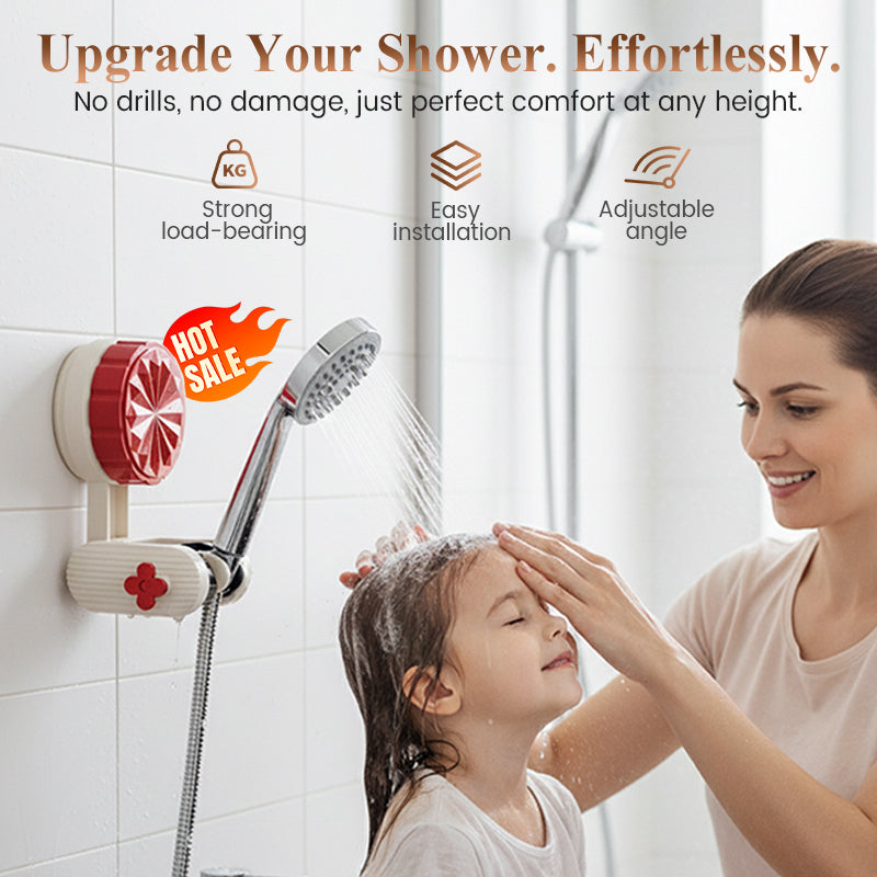 Drill-Free Wall Mount Shower Wand Holder