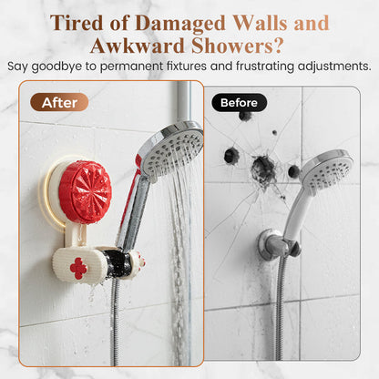Drill-Free Wall Mount Shower Wand Holder