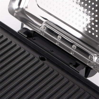 2200W Smokeless Indoor Grill with Non-Stick Plate