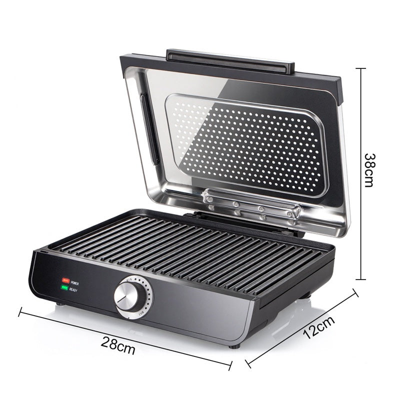 2200W Smokeless Indoor Grill with Non-Stick Plate